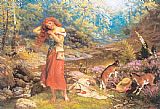 Audrey's Toilette by Arthur Hughes